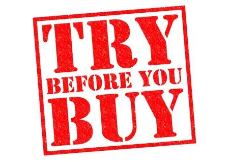 Try before you buy. Things To Know About Try before you buy. 